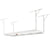 VEVOR Overhead Garage Storage Rack, 91.44x243.84cm Garage Ceiling Storage Racks, Heavy Duty Adjustable Cold Rolled Steel Racks for Garage Storage, Organization, 272.16kg Load Capacity, 22''-40", White