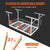 VEVOR Overhead Adjustable Garage Storage Rack 36x72in Ceiling Rack 550lbs White