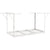 VEVOR Overhead Adjustable Garage Storage Rack 36x72in Ceiling Rack 550lbs White