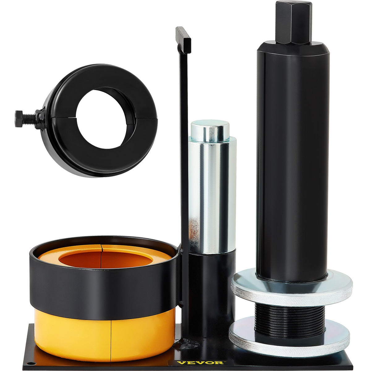 VEVOR Carrier &amp; Pinion Bearing Puller, Compatible with Dana 30, 40, 60, 70, Ford 9\" Bearings, Pinion Puller Tool with 2 Clamshells, 45# Steel Clamshell Carrier Bearing Puller for Auto Repair