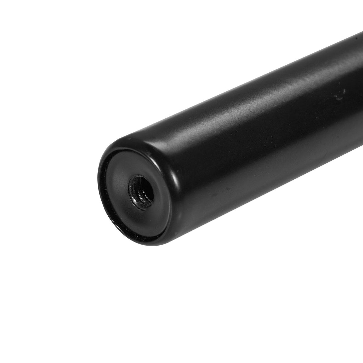 Double Rod Curtain Rods, 36-72 inches(3-6ft) Adjustable Length, Black Double Curtain Rods with Cap Finials, 1" and 3/4" Diameter, Double Window Drapery Rod for Sheer and Blackout Curtains