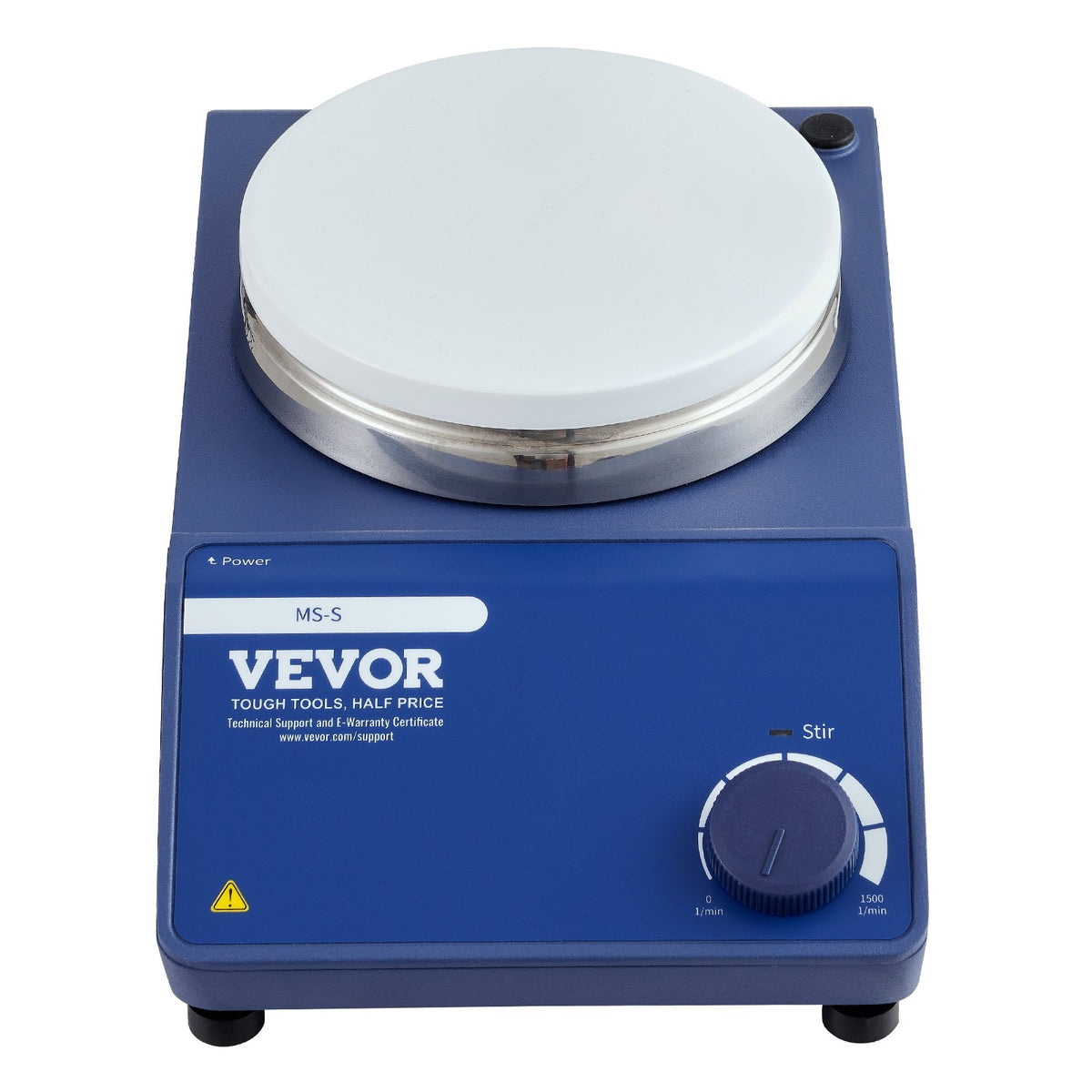VEVOR Magnetic Stirrer Stir Plate Kit 0-1500 RPM Adjustable Speed Max 22L