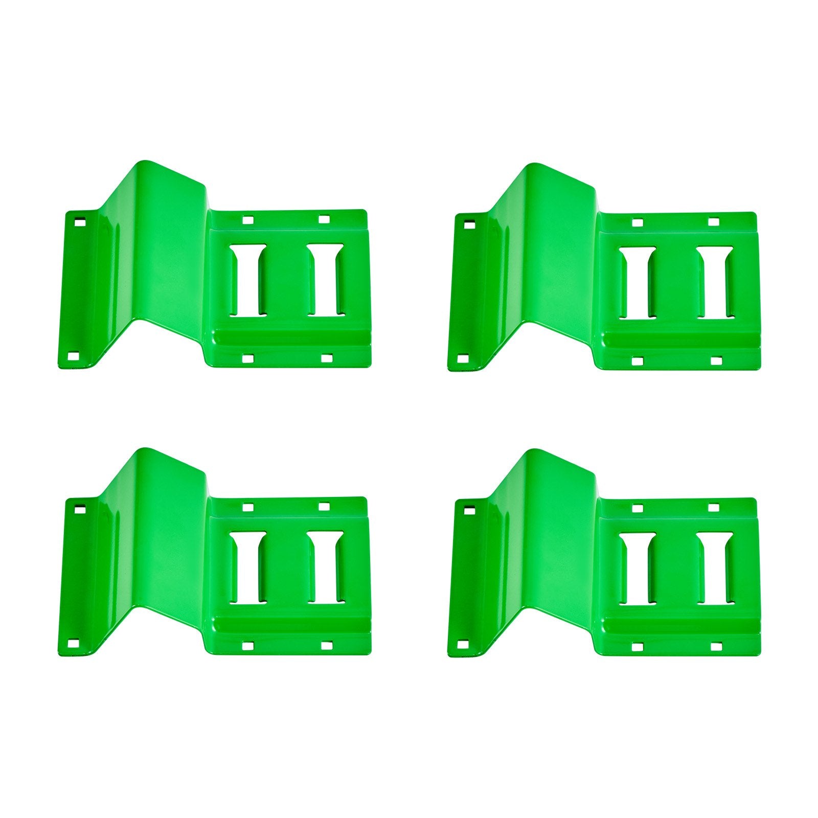 VEVOR Wheel Chock Tie-Down Kit, Chock-Style Trailer Tie Down Strap, Car Tie Down Kit with Buckle, Break Strength 1986.73 kg & Working Load 662 kg Motorcycle Tie-Down System E-Hooks for ATVs, UTVs