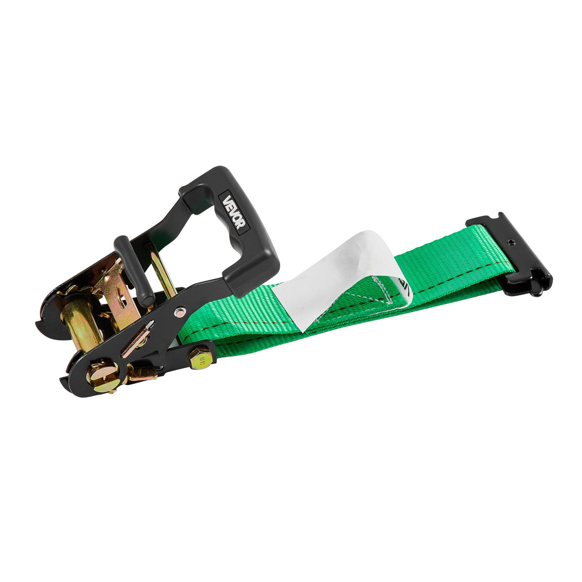 VEVOR Wheel Chock Tie-Down Kit, Chock-Style Trailer Tie Down Strap, Car Tie Down Kit with Buckle, Break Strength 1986.73 kg & Working Load 662 kg Motorcycle Tie-Down System E-Hooks for ATVs, UTVs