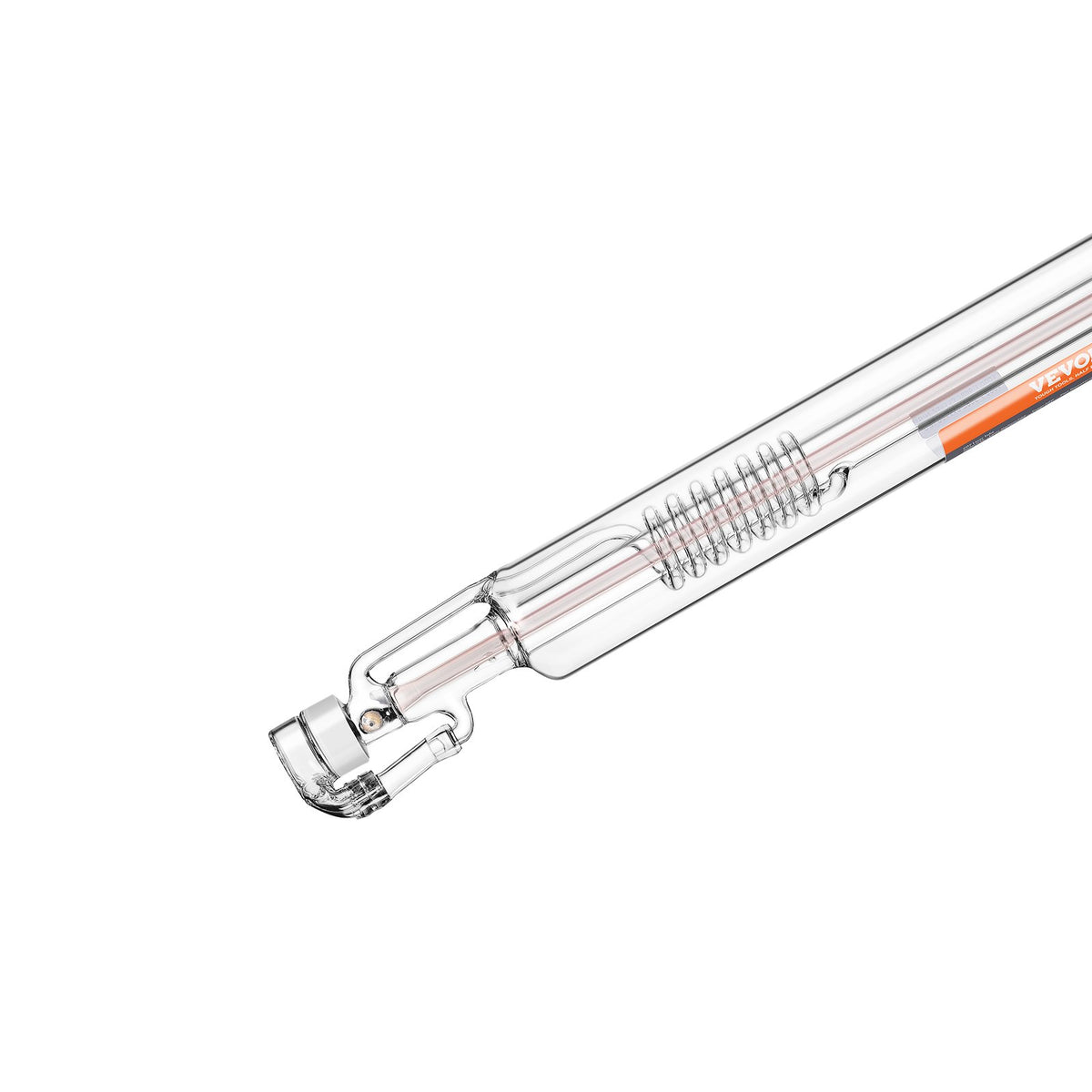 VEVOR Laser Tube, 50W CO2 Laser Tube for Laser Engraver and Cutter Machine, 850 mm Length, 50 mm Diameter, Glass Laser Cutting Tube with TEM00 Beam Mode, for Wood Acrylic Fabric Leather Bamboo