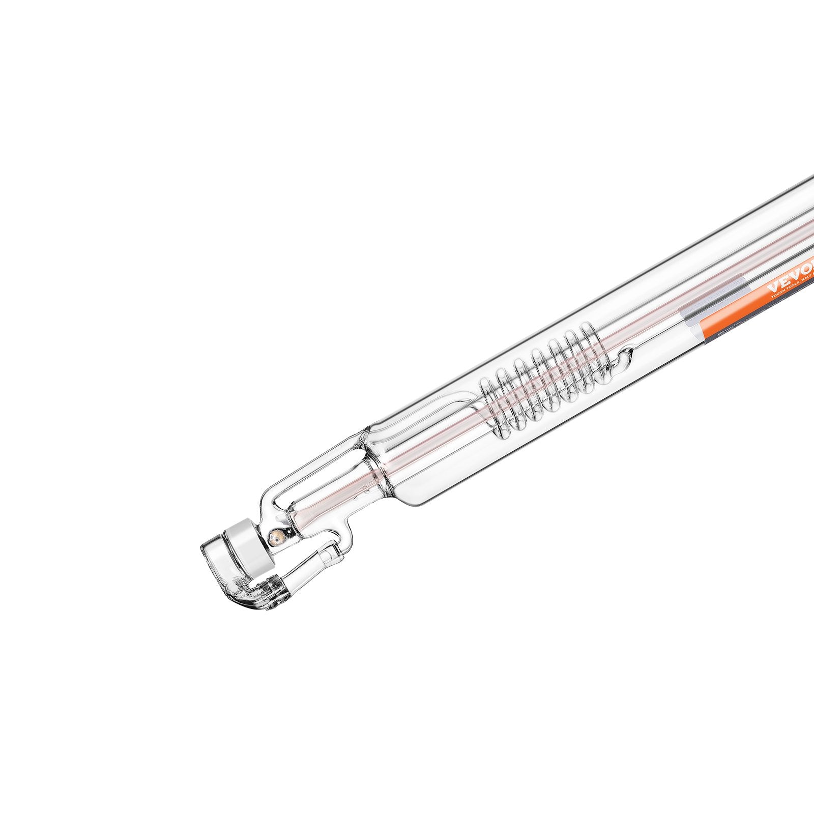 VEVOR Laser Tube, 50W CO2 Laser Tube for Laser Engraver and Cutter Machine, 850 mm Length, 50 mm Diameter, Glass Laser Cutting Tube with TEM00 Beam Mode, for Wood Acrylic Fabric Leather Bamboo