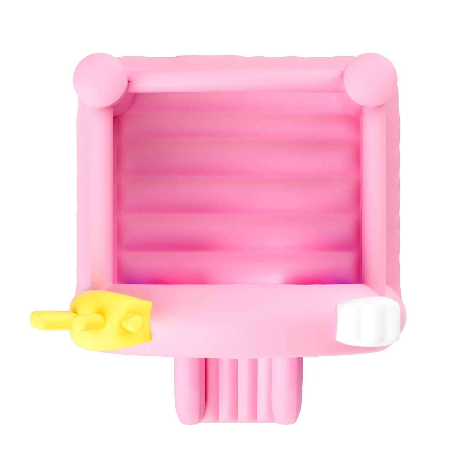 VEVOR Inflatable Bounce House, Indoor Outdoor Playhouse Trampoline, Kid Jumping Bouncer with Blower, Slide, Storage Bag, Family Backyard Bouncy Castle, for Girls Boys Ages 3_8 Years, 2.8x2.3x2.3m