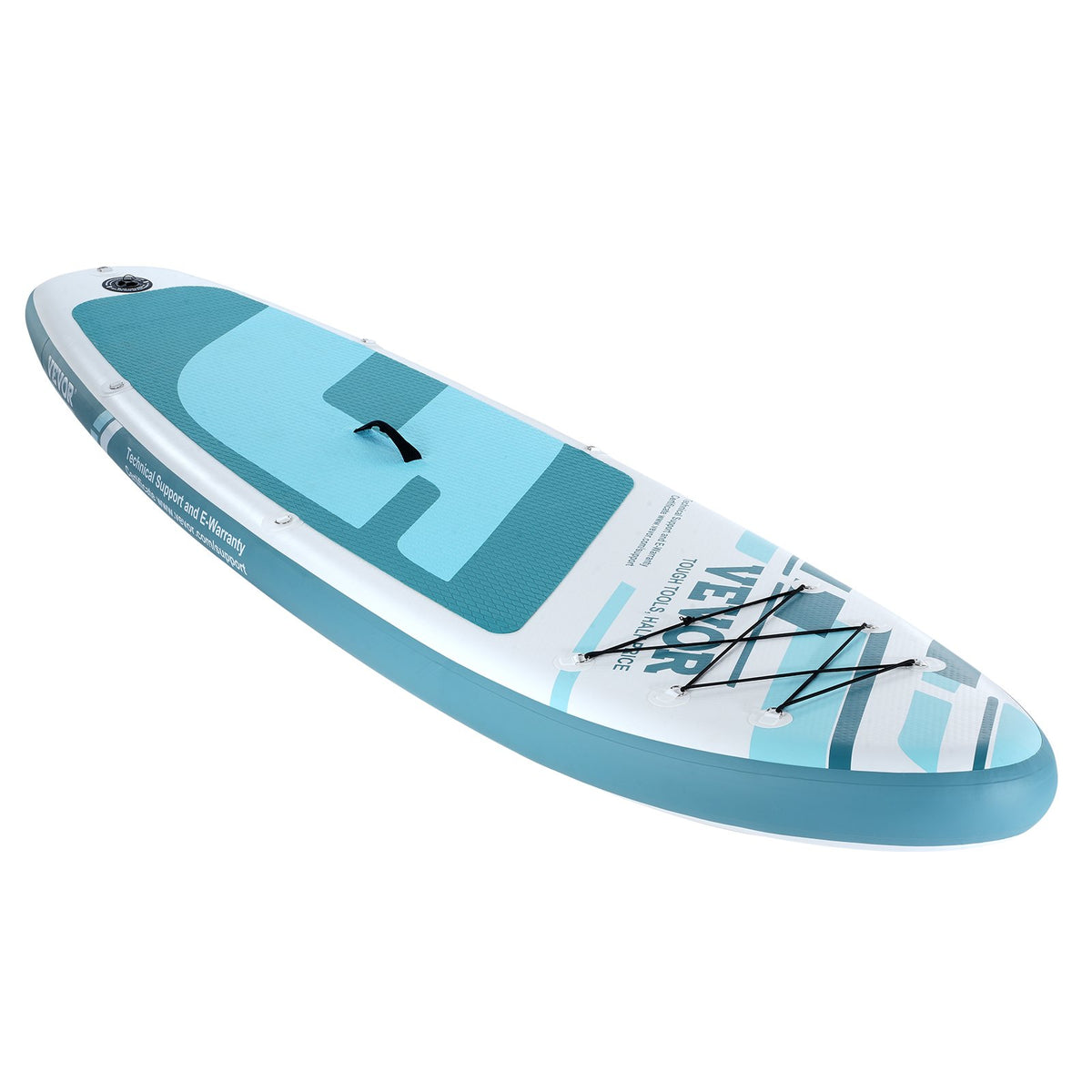 VEVOR Inflatable Stand Up Paddle Board, 152 mm Wide SUP Paddleboard, with Board Accessories, Pump, Paddle, Fin, Phone Bag, Backpack, Ankle Leash, Repair Kit, Non-slip Deck for Youth &amp; Adults