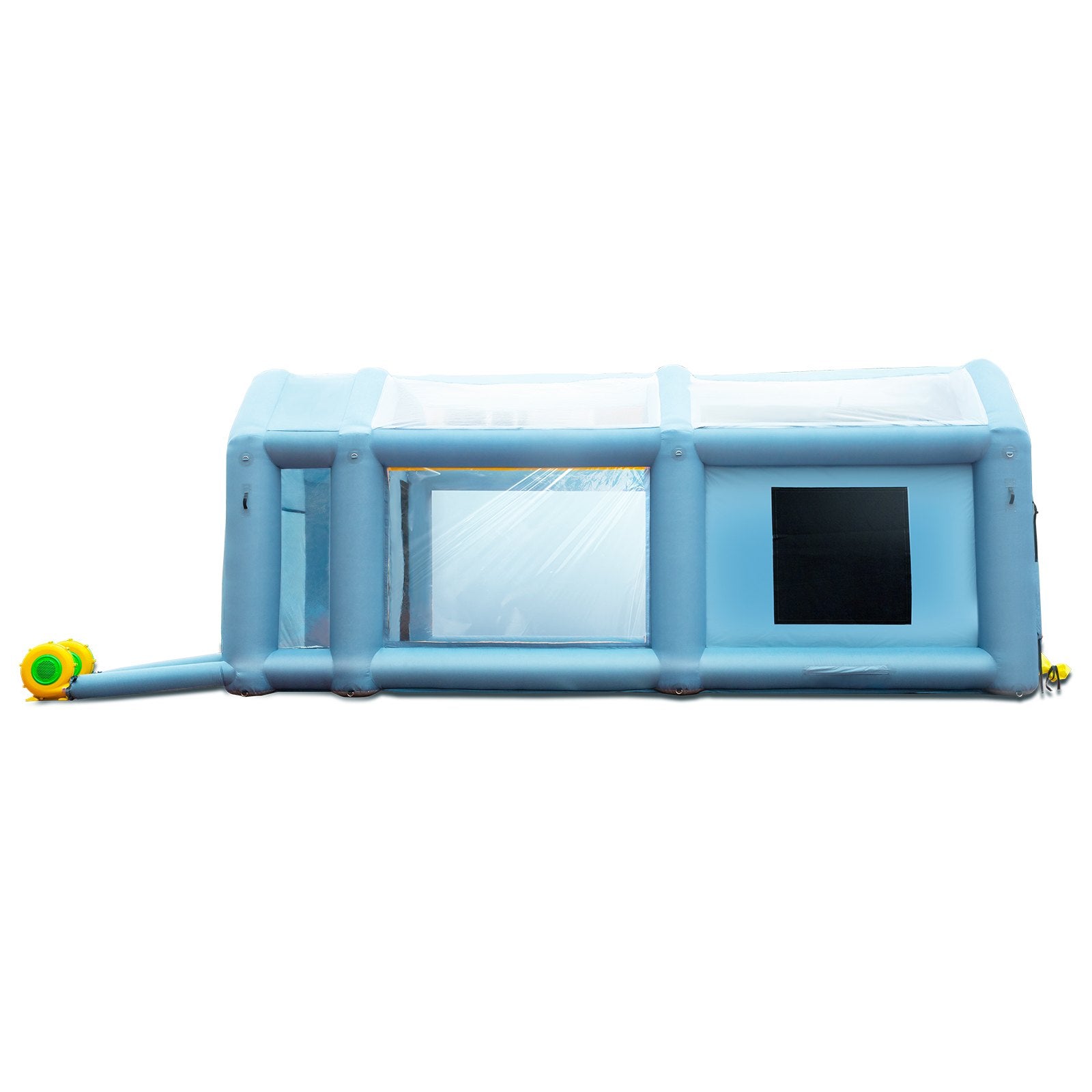 VEVOR Inflatable Spray Booth Car Paint Tent 20x10x8ft Filter System 2 Blowers