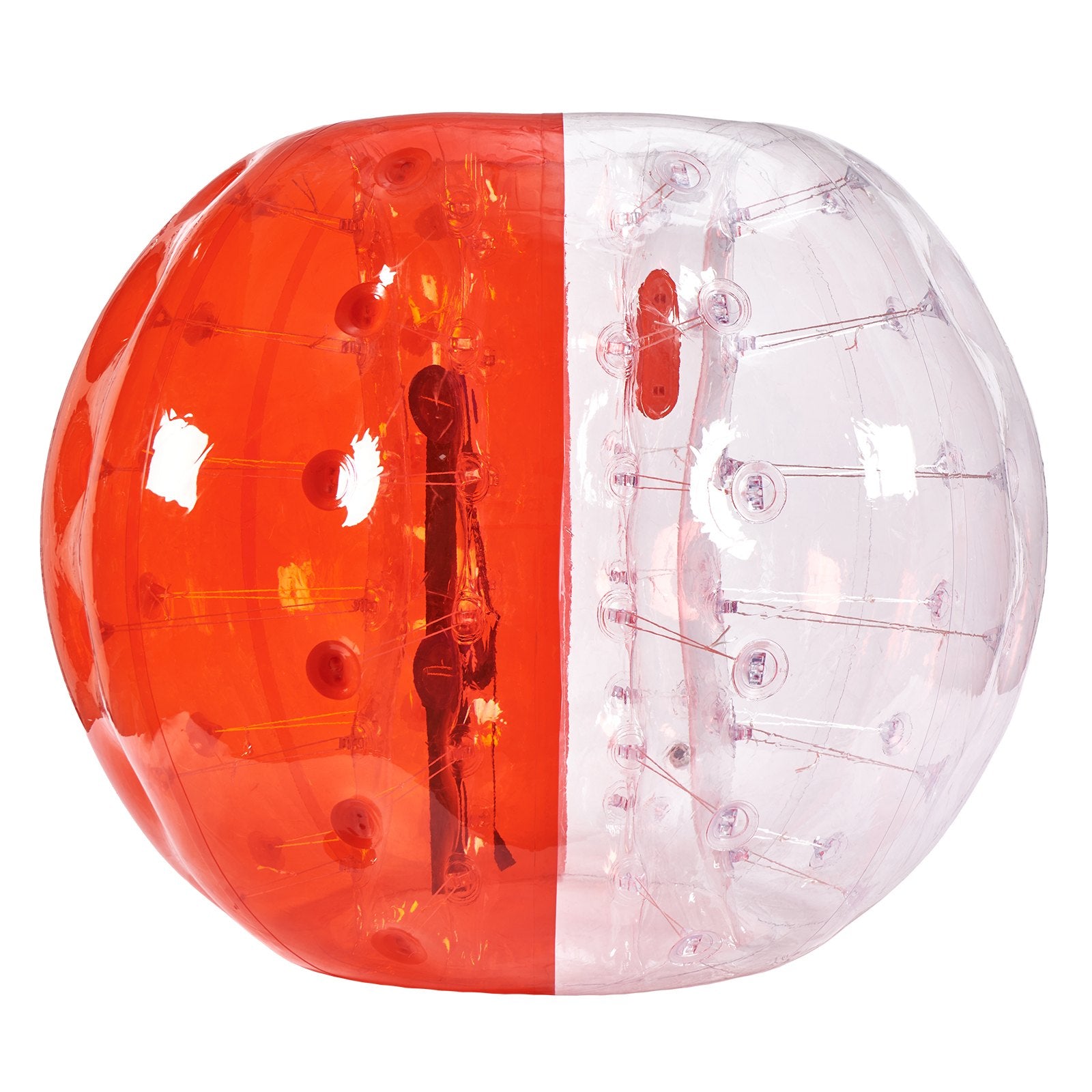 VEVOR Inflatable Bumper Ball 1-Pack, 5FT/1.5M Body Sumo Zorb Balls for Teen & Adult, 0.8mm Thick PVC Human Hamster Bubble Balls for Outdoor Team Gaming Play, Bumper Bopper Toys for Garden, Yard, Park