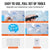 VEVOR Inflatable Bumper Balls 2-Pack, 5FT/1.5M Body Sumo Zorb Balls for Teen & Adult, 0.8mm Thick PVC Human Hamster Bubble Balls for Outdoor Team Gaming Play, Bumper Bopper Toys for Garden, Yard, Park
