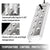 VEVOR Mist Maker 10 Head Ultrasonic Mist Fogger with Waterproof Power Supply Ultrasonic Fogger Humidifier Stainless Steel Pond Mister Fogger 5kg/h Ultrasonic Mist Humidifier for Gardening and Pond