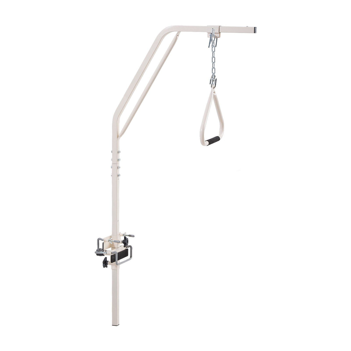 Trapeze Bar for Bed Mobility, Medical Bed Trapeze with Clamps &amp; Metal Chain, 250LBS Weight Capacity Pull Up Assist Bar for Elderly &amp; Disabled, Ideal for Home Care, Hospitals, Nursing Homes