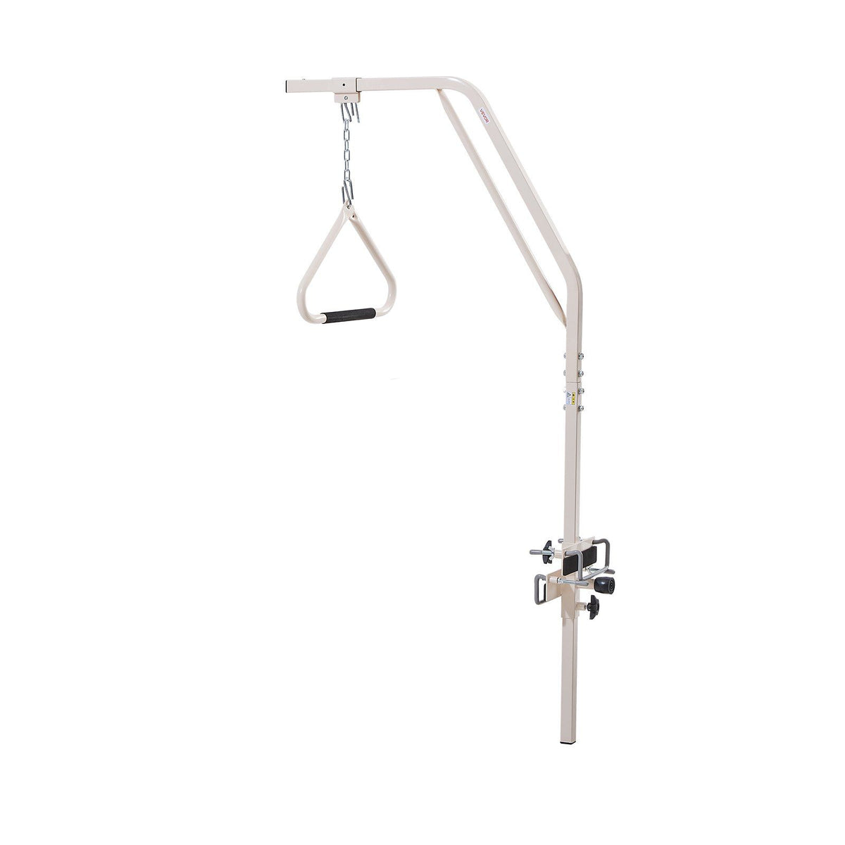 Trapeze Bar for Bed Mobility, Medical Bed Trapeze with Clamps & Metal Chain, 250LBS Weight Capacity Pull Up Assist Bar for Elderly & Disabled, Ideal for Home Care, Hospitals, Nursing Homes