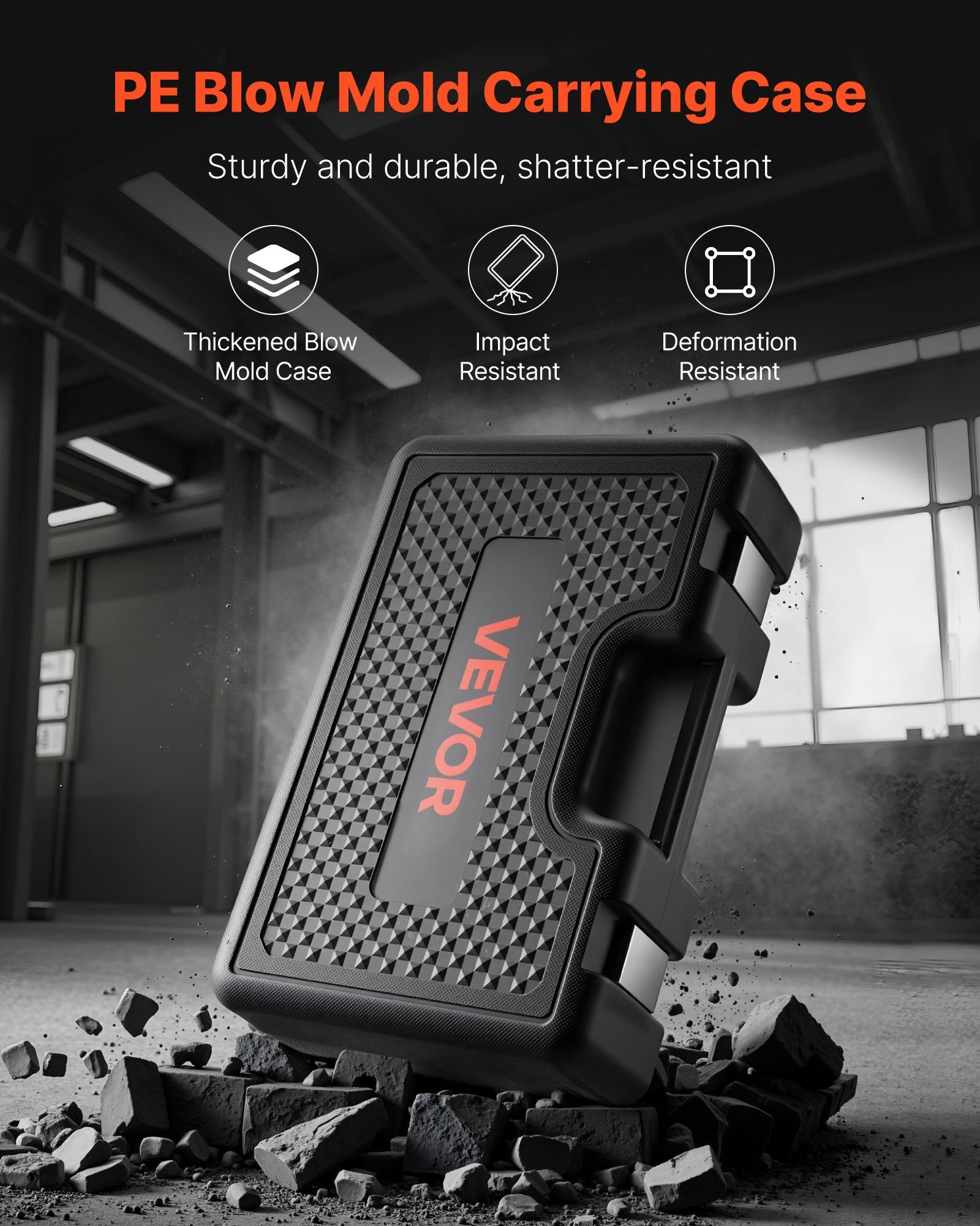 VEVOR Pull and Press Sleeve Kit, 27 PCS, Steel Bush Removal Insertion Sleeve Tools with Carrying Case, Compatible with LCV and HGV Engines, for Removing and Installing Bushings, Bearings, and Seals