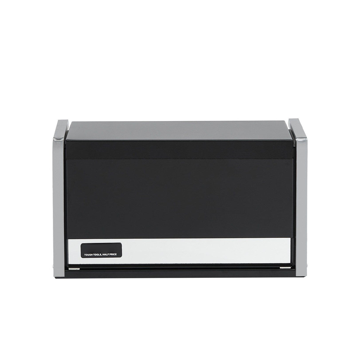 Metal Tool Box, 8.6-inch, Portable Metal Tool Box with 3 Drawers, Small Tool Chest with EVA Liners and PP Feet Pads, Heavy-Duty Steel With Ball Bearing Opening and Powder Coated Finish, Black