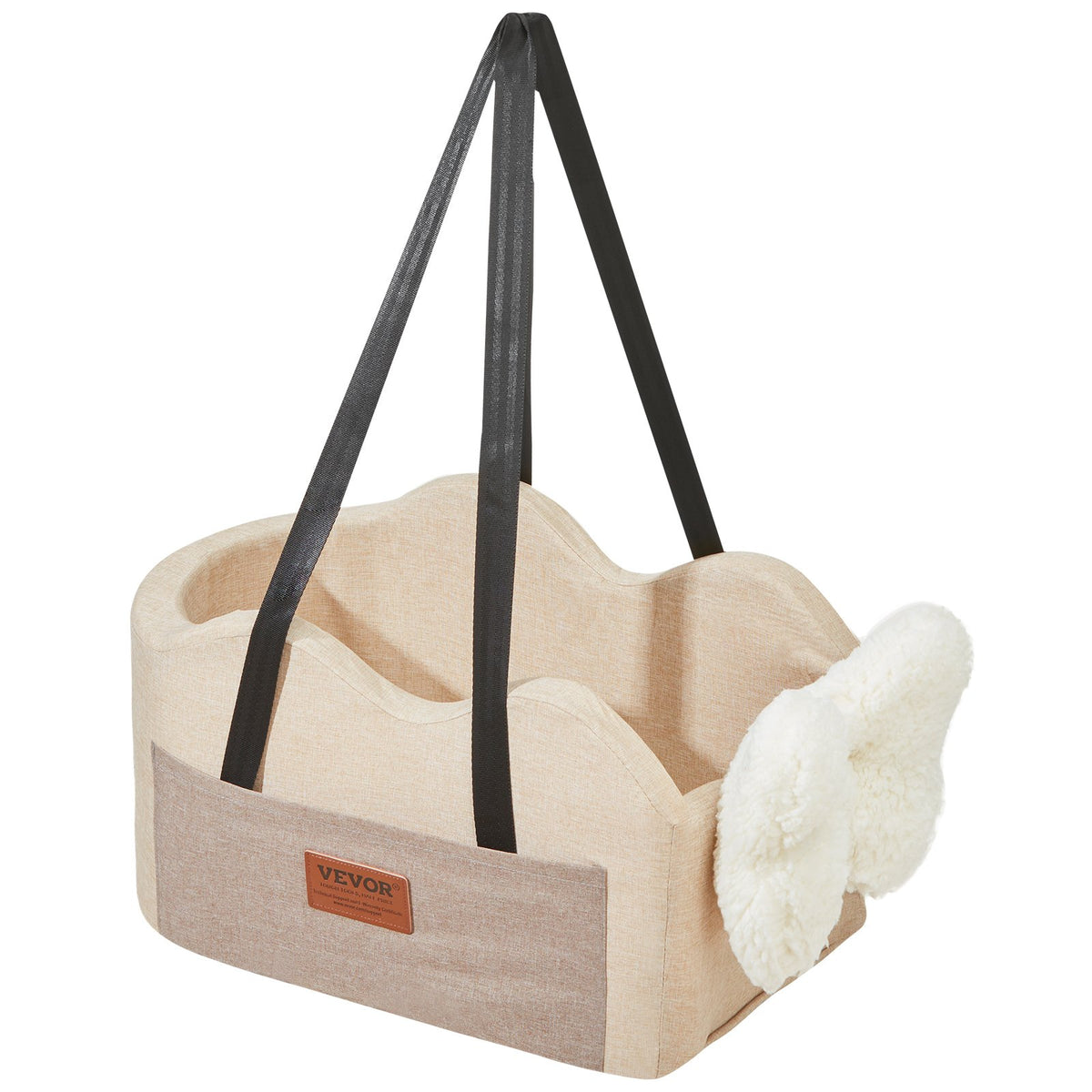 VEVOR Center Console Dog Car Seat Dog Booster Car Seat for Small Dog 3.6 kg