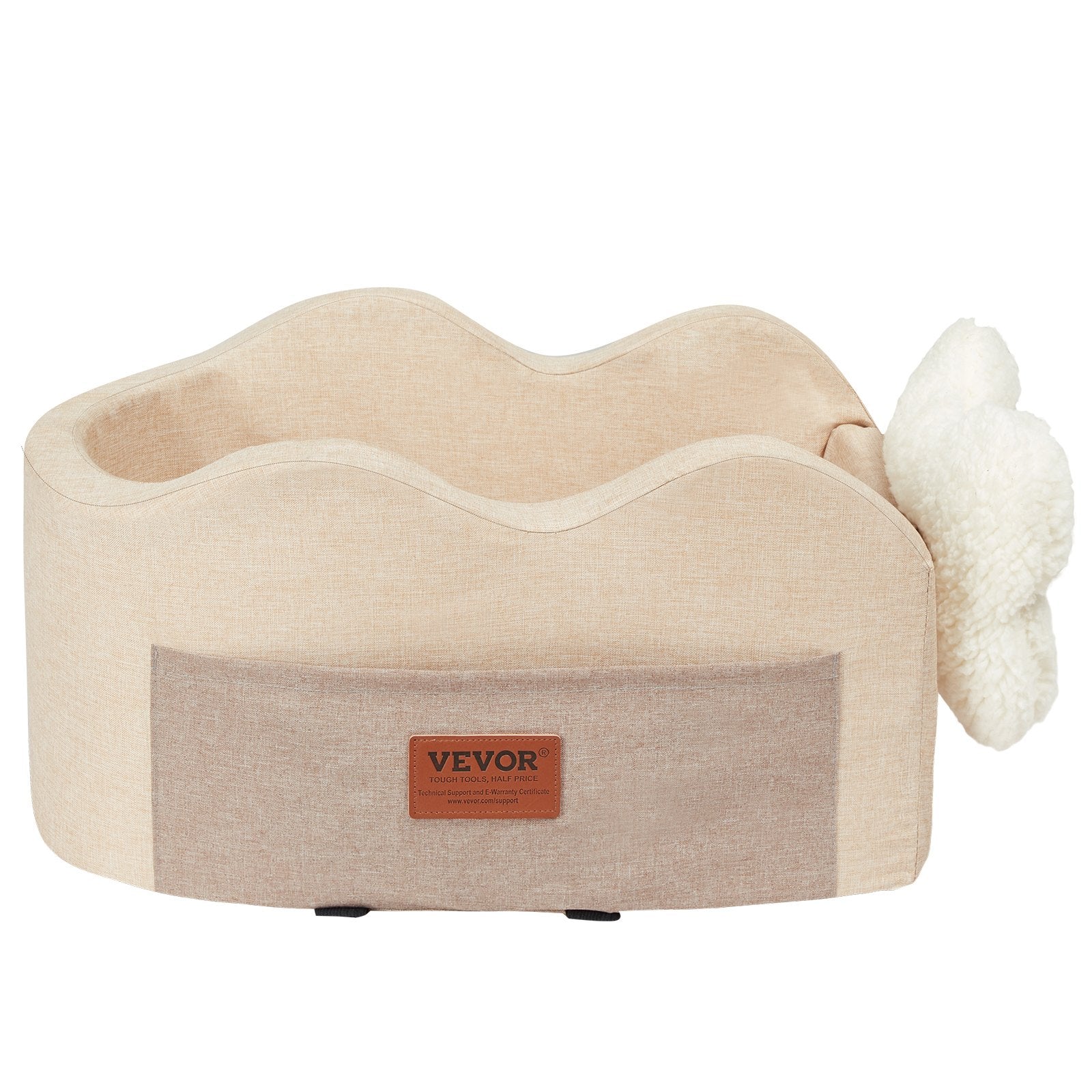 VEVOR Center Console Dog Car Seat Dog Booster Car Seat for Small Dog 3.6 kg