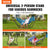 VEVOR Steel Hammock Stand 450lbs Capacity Hammock Frame Fits 6.9-12.8ft Hammocks