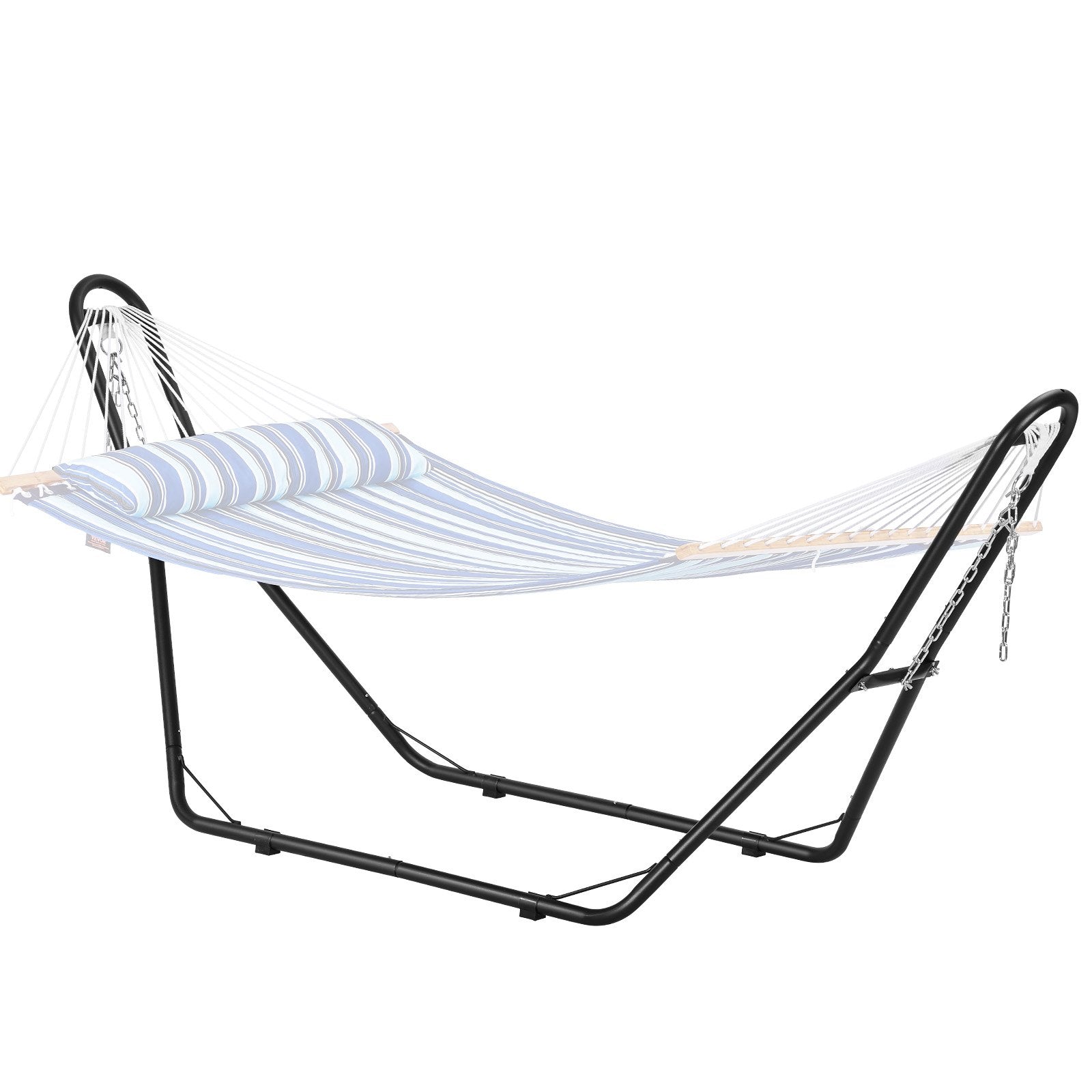VEVOR Steel Hammock Stand 450lbs Capacity Hammock Frame Fits 6.9-12.8ft Hammocks