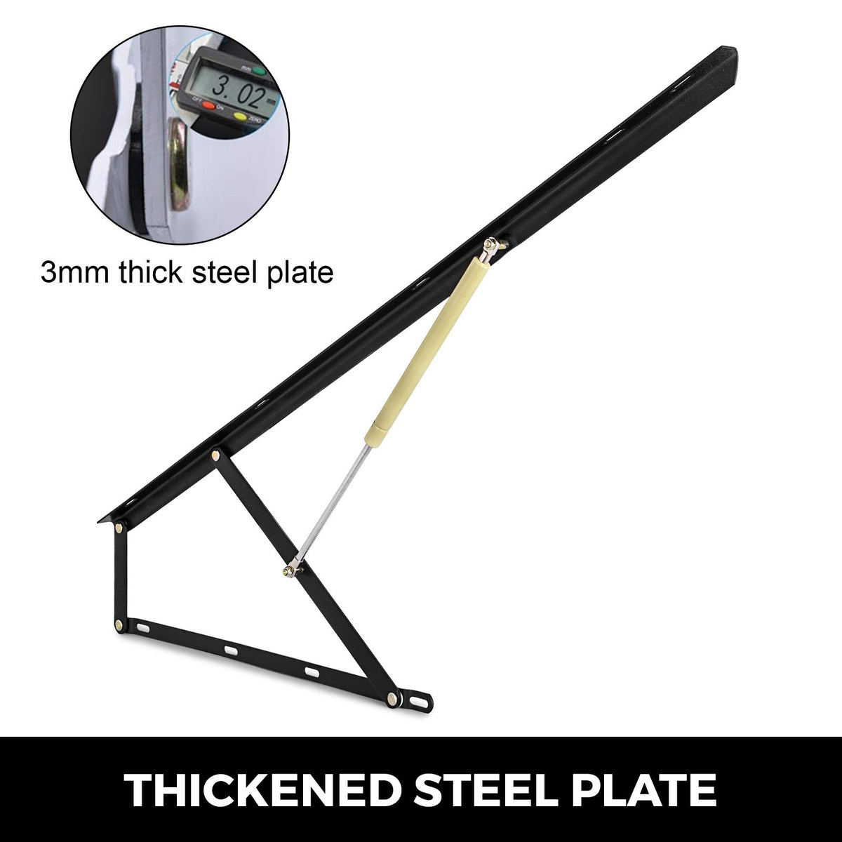 VEVOR 48" Bed Lift Hydraulic Mechanisms Kits For Sofa Bed Oriented Hardware Box