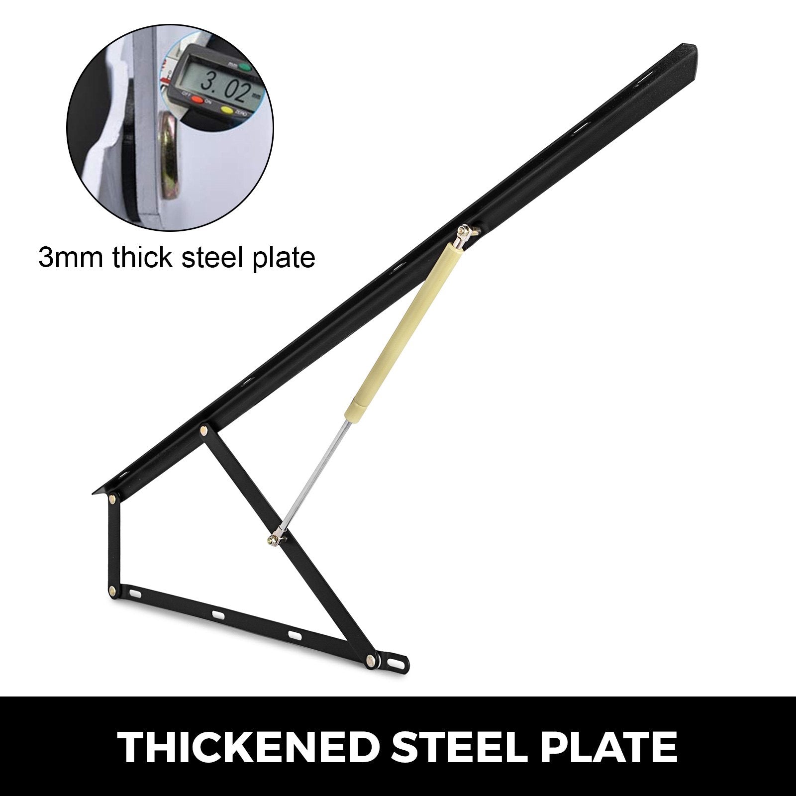 VEVOR 48" Bed Lift Hydraulic Mechanisms Kits For Sofa Bed Oriented Hardware Box