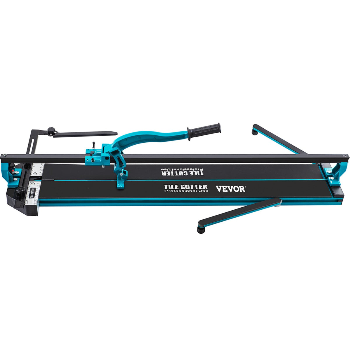 VEVOR Tile Cutter 47in Cutting Tool w/ Laser Guide Single Rail Double Brackets