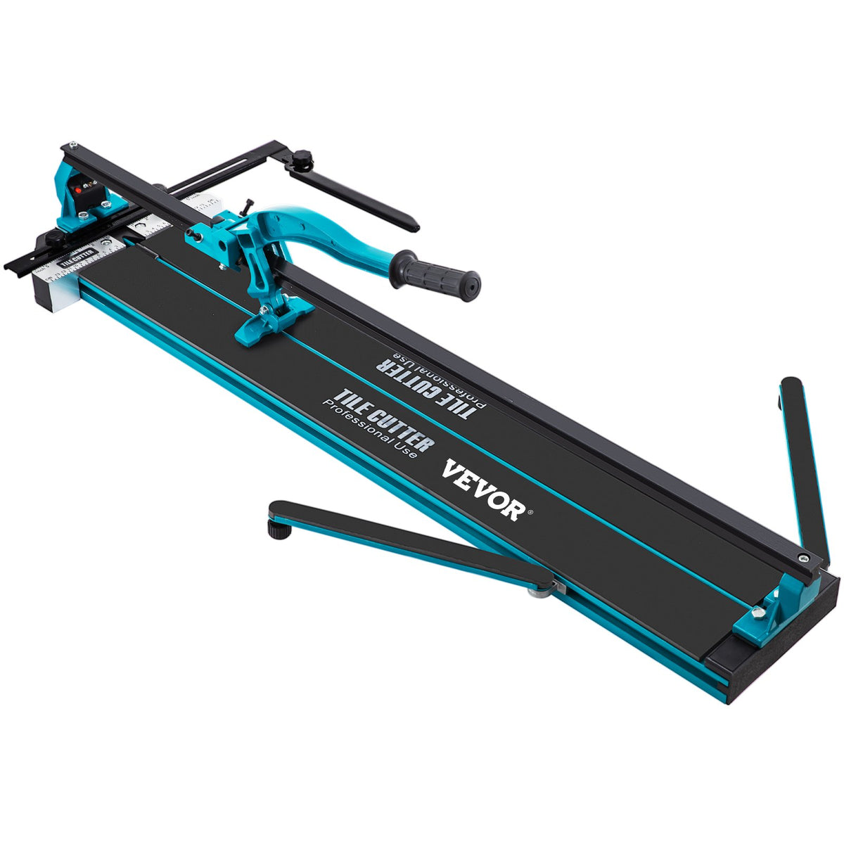 VEVOR Tile Cutter 47in Cutting Tool w/ Laser Guide Single Rail Double Brackets