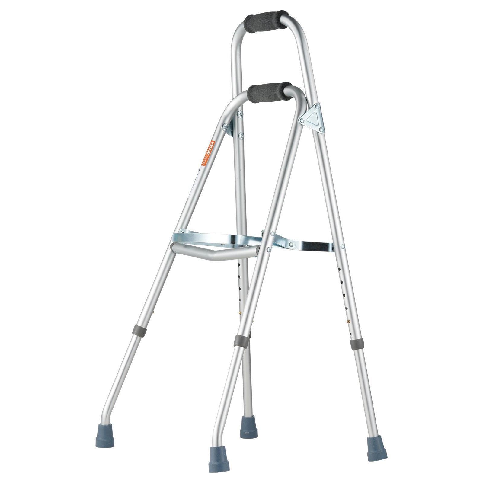 VEVOR Folding Hemi Walker One Arm Mobility Walker for Senior & Adjustable Height