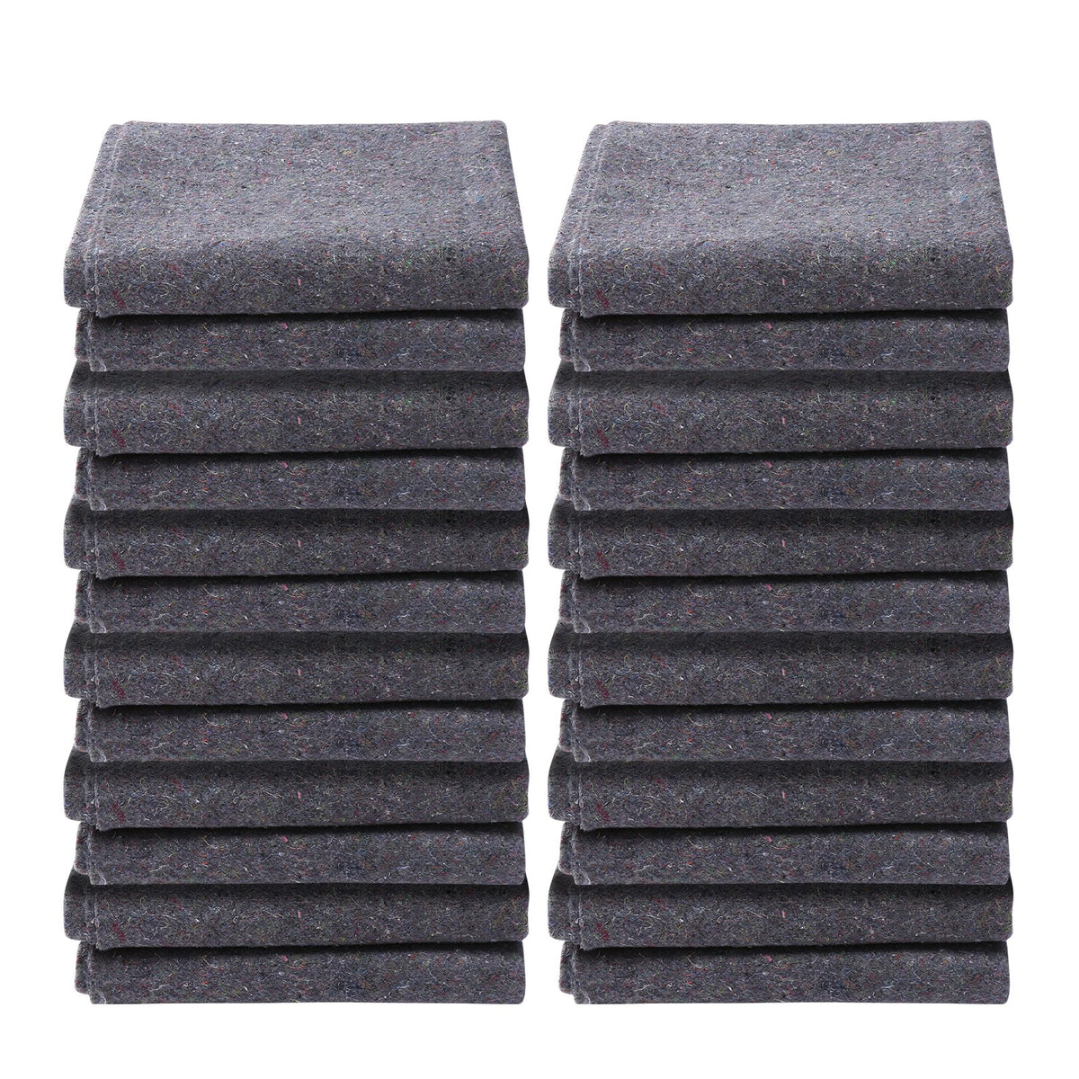 VEVOR Moving Blankets, 1829 x 1372 mm, 12 kg/dz Weight, 12 Pack, Professional Recycled Cotton Packing Blanket, Large Heavy Duty Shipping Mover Pads Perfect for Protecting Furniture, Floors, Appliances