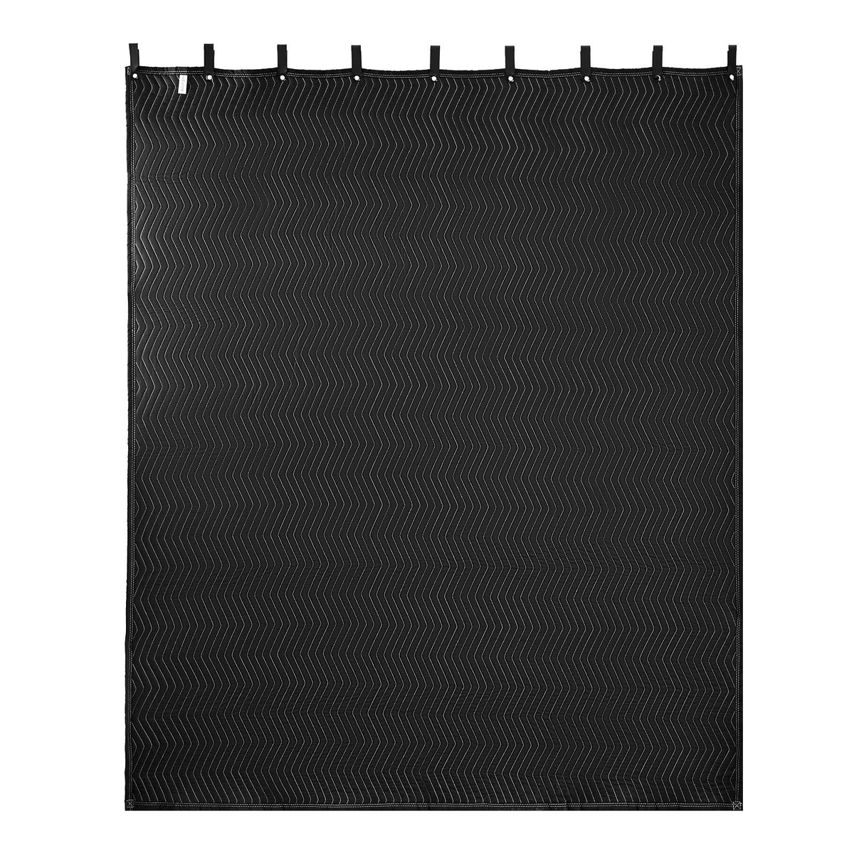 VEVOR 2 Pack Sound Dampening Blankets, 2438 x 2032 mm, Extra Large Soundproof Blanket with Grommets, Studio Grommeted Blanket with Cotton Filling, for Window, Door, Light Blocker, Music Recording