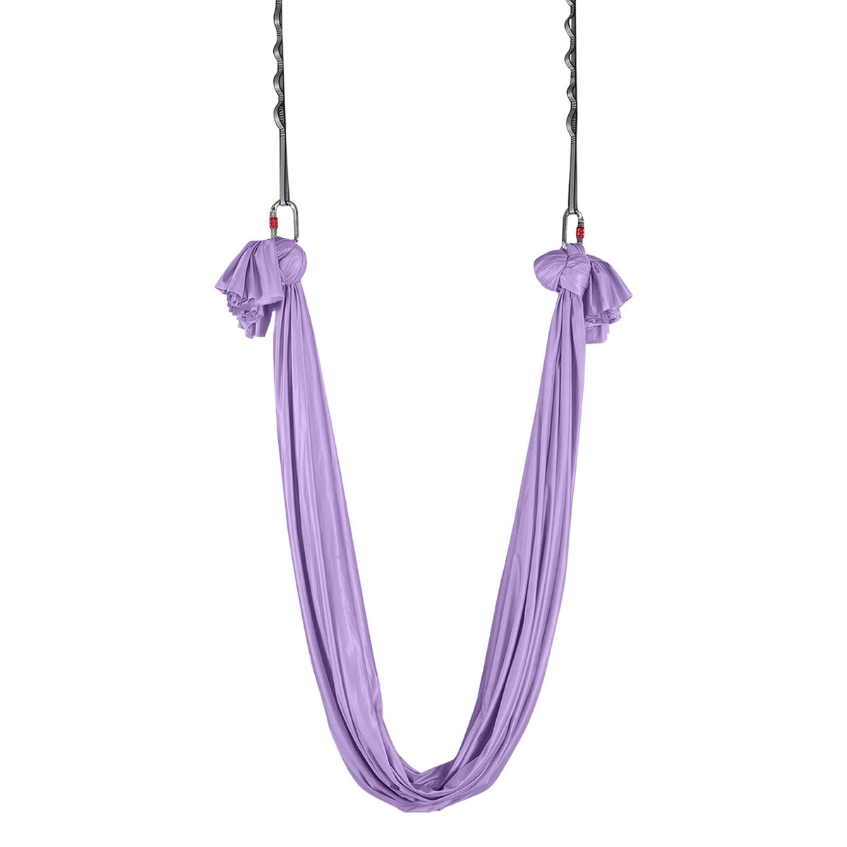 VEVOR Aerial Yoga Hammock &amp; Swing, 4 m Length, Yoga Starter Kit with 100gsm Nylon Fabric, Full Rigging Hardware and Easy Set-up Guide, Antigravity Flying for All Levels Fitness Bodybuilding, Purple