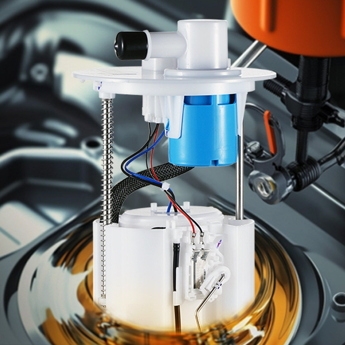 Electric Fuel Pump Module Assembly, Compatible with Pontiac Vibe 2005-2010, Toyota Corolla 2005-2018, Toyota Matrix 2005-2013, 1.8L 2.4L, Replace E3781M, MU1718, F2792A, FG1640, FG0938, FG1299