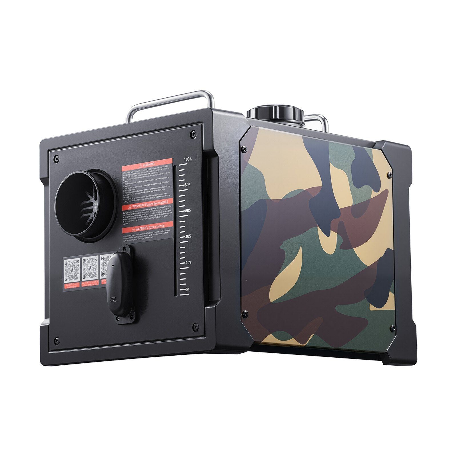 Diesel Heater, 8KW, DC 12V/24V, All in One Portable Diesel Air Heater with Bluetooth APP Control, Remote Control and LCD Screen, 7 L Fuel Tank for Trucks, Vans, RVs, Campers, and Garages