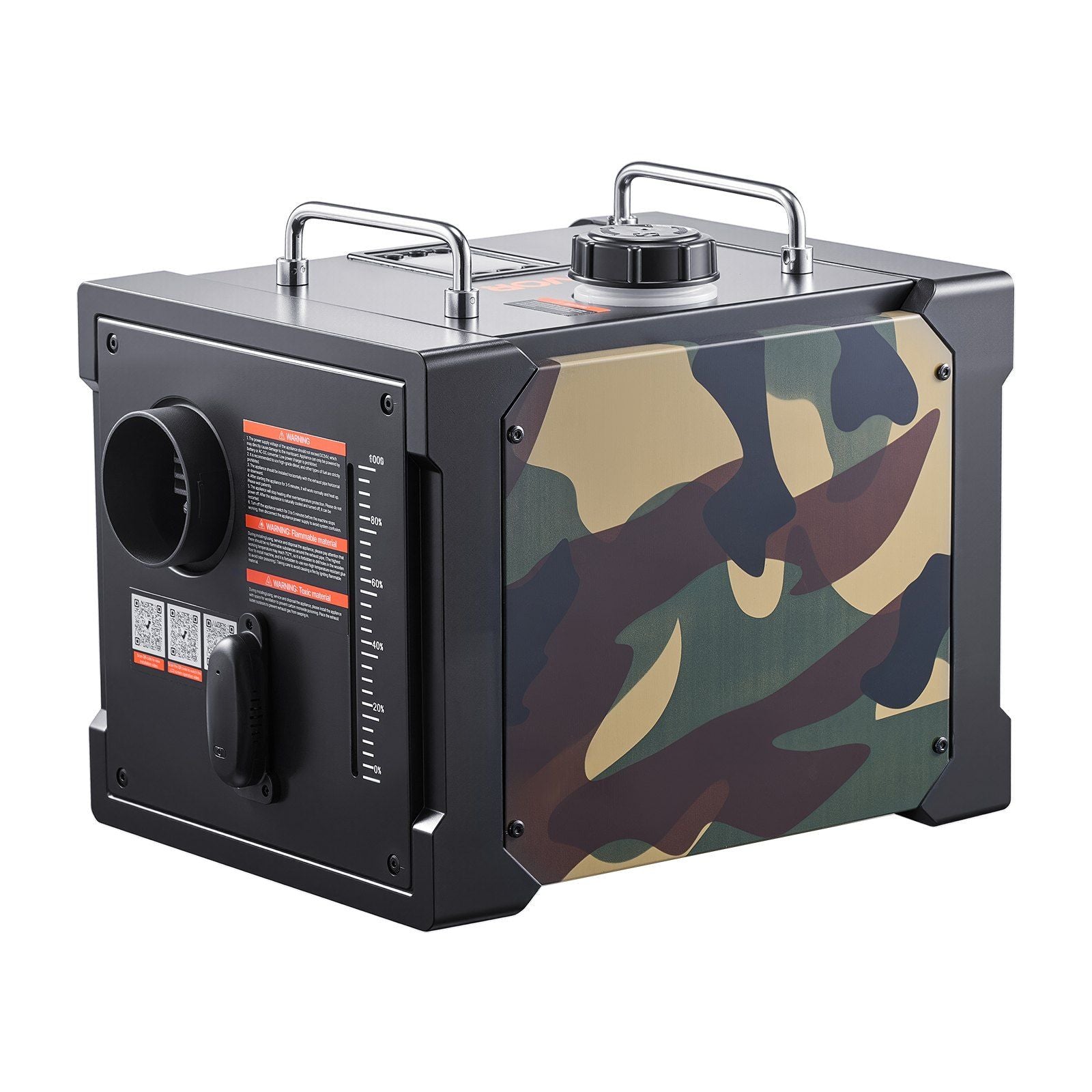 Diesel Heater, 8KW, DC 12V/24V, All in One Portable Diesel Air Heater with Bluetooth APP Control, Remote Control and LCD Screen, 7 L Fuel Tank for Trucks, Vans, RVs, Campers, and Garages