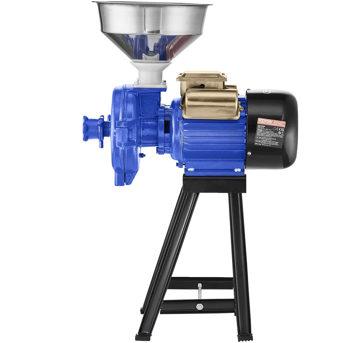 VEVOR 3000W Electric Grain Grinder Corn Wheat Flour Cereal Mill Dry Grinder