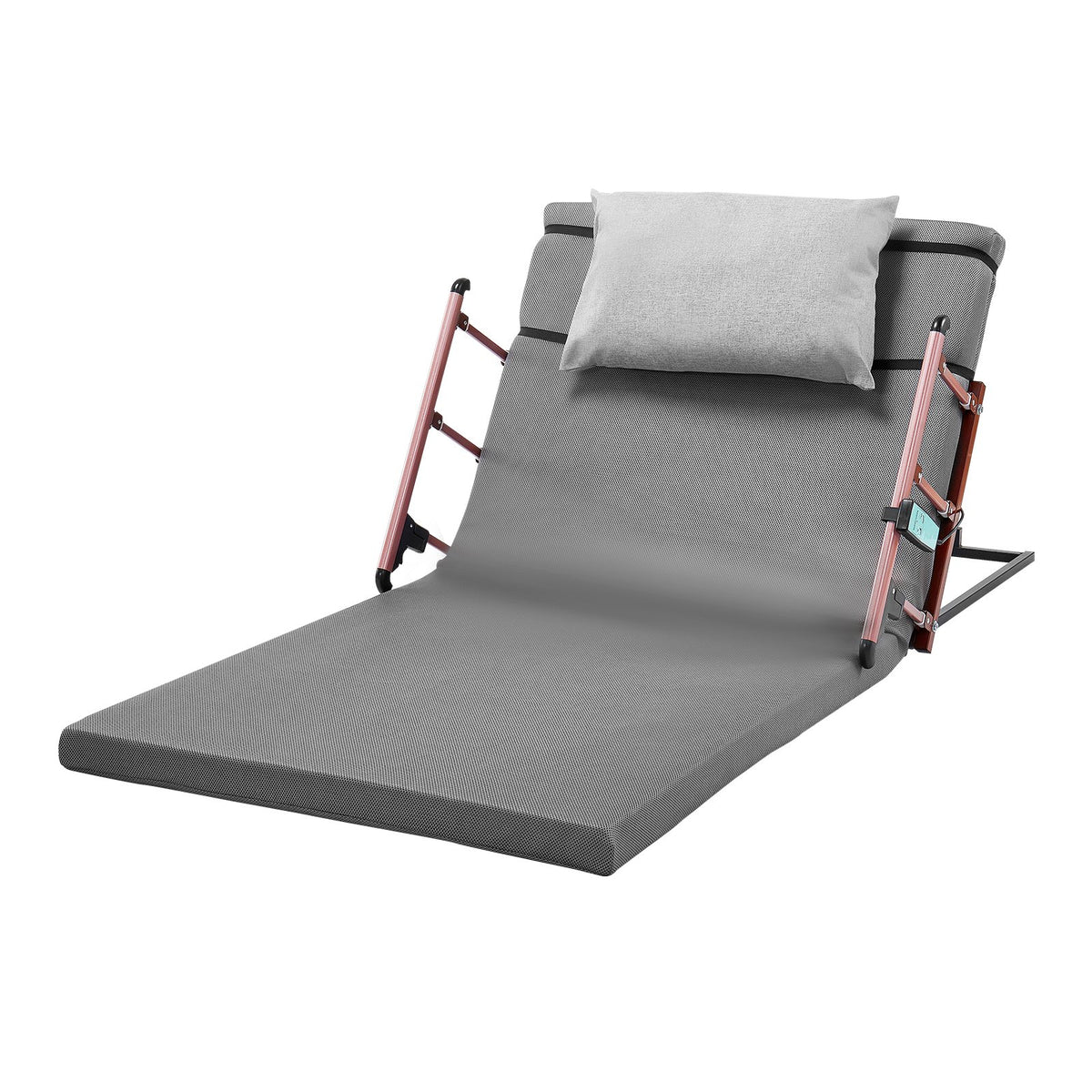 VEVOR Electric Lifting Backrest 136 kg 4-68° Adjustable with Folable Guardrail, 1910 x 960 mm