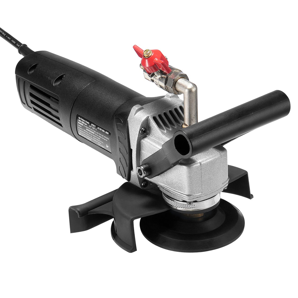 VEVOR Wet Stone Polisher 4-Inch Electric Granite Polisher with 6 Speed &amp; 7 Pads