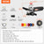 VEVOR Wet Stone Polisher 4-Inch Electric Granite Polisher with 6 Speed & 7 Pads
