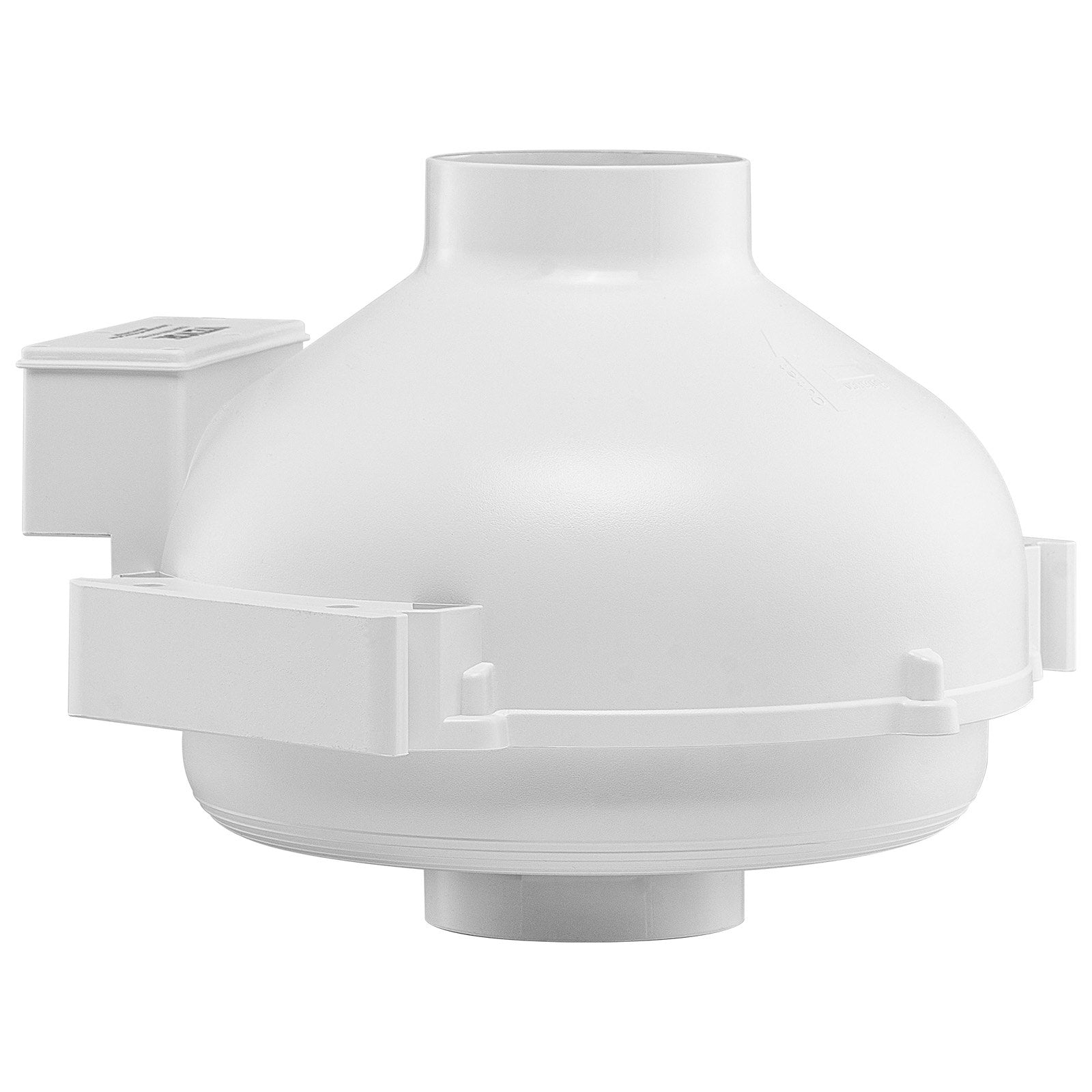 VEVOR 4" to 4.5" Radon Mitigation Fan System Kit Quiet 190 CFM Inline Duct Fan