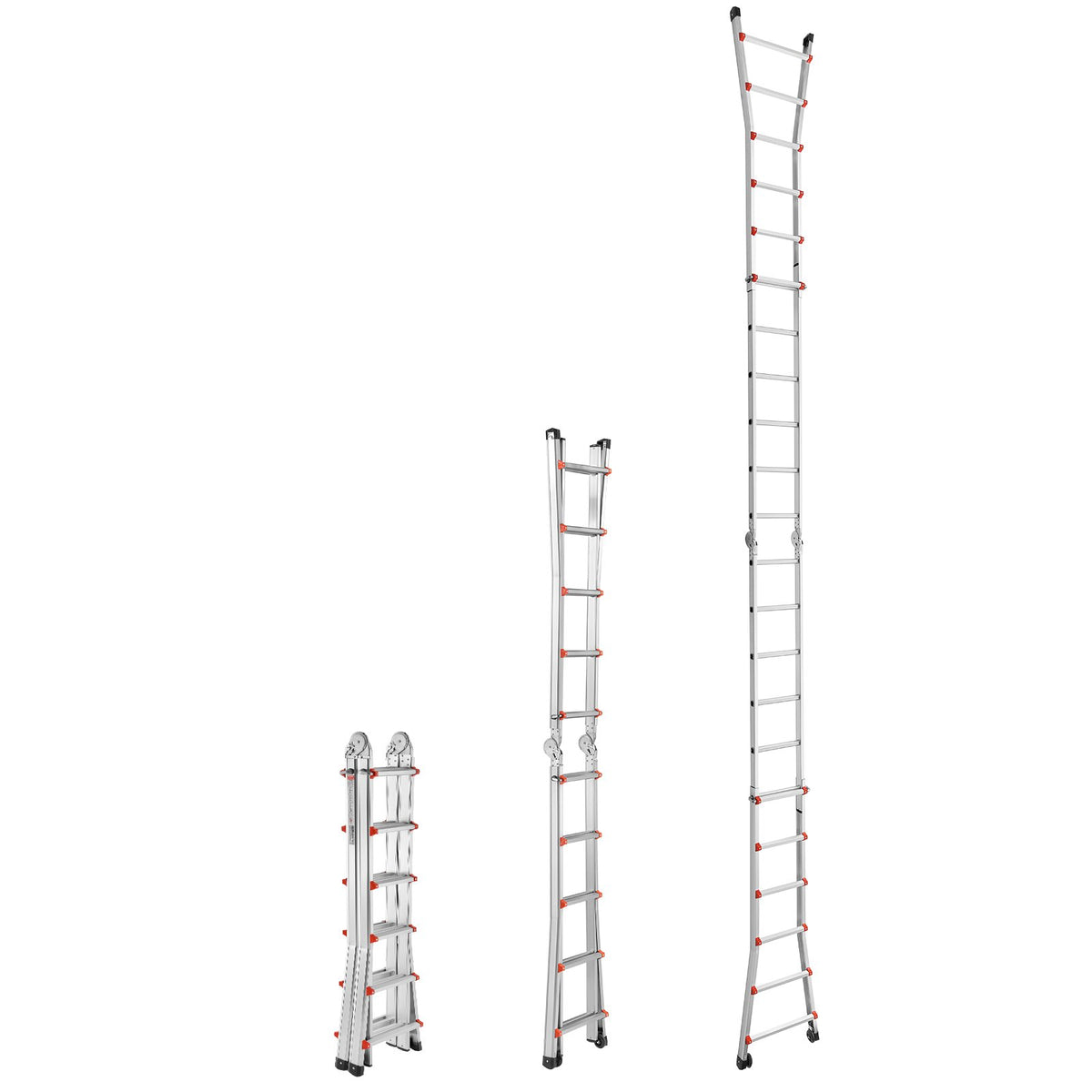 VEVOR Telescoping Ladder A Frame 20 FT Extension Multi-Function for Homework