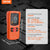 VEVOR 3-in-1 EMF Meter, 5Hz-6GHz, Handheld Rechargeable Electromagnetic Field Radiation Detector, Digital LCD EMF Tester for EF MF RF Home Inspections Outdoor Ghost Hunting 5G Cell Tower Temperature