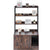 VEVOR Cat Litter Box Enclosure Wooden Litter Box Furniture Hidden with 3 Shelves