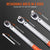VEVOR Torque Wrench, 3/8-inch Drive Click Torque Wrench 10-80ft.lb/14-110n.m, Dual-Direction Adjustable Torque Wrench Set, Mechanical Dual Range Scales Torque Wrench Kit with Adapters Extension Rod