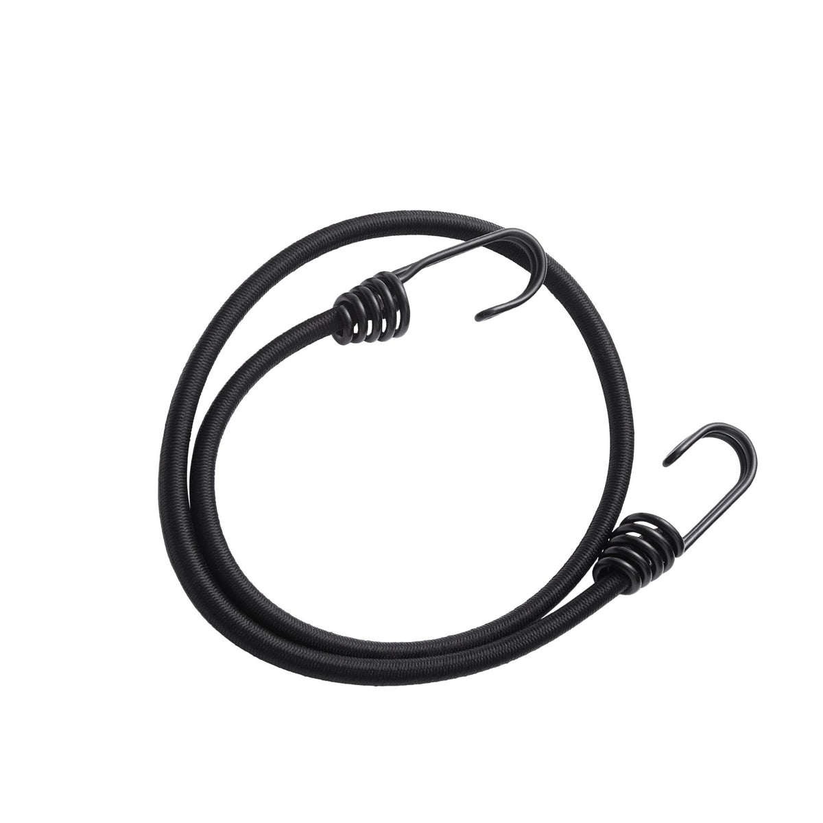 VEVOR 12 Pcs Bungee Cords with Hooks 32 In Heavy Duty Bungee Straps 8 mm Black