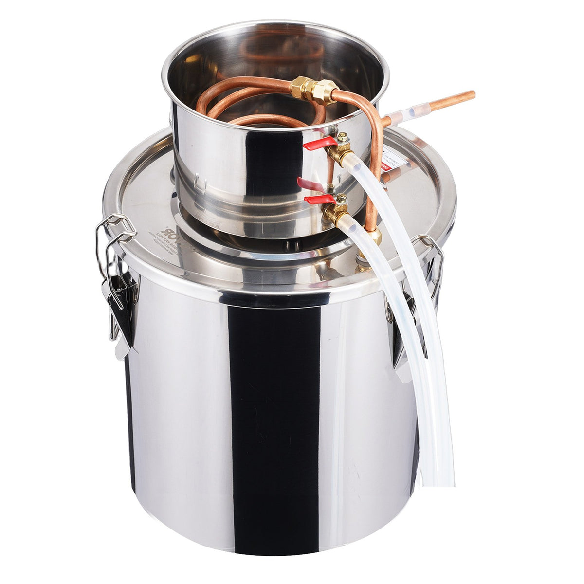 VEVOR Moonshine Still 5 Gal Water Alcohol Distiller Brewing Kit Stainless Steel
