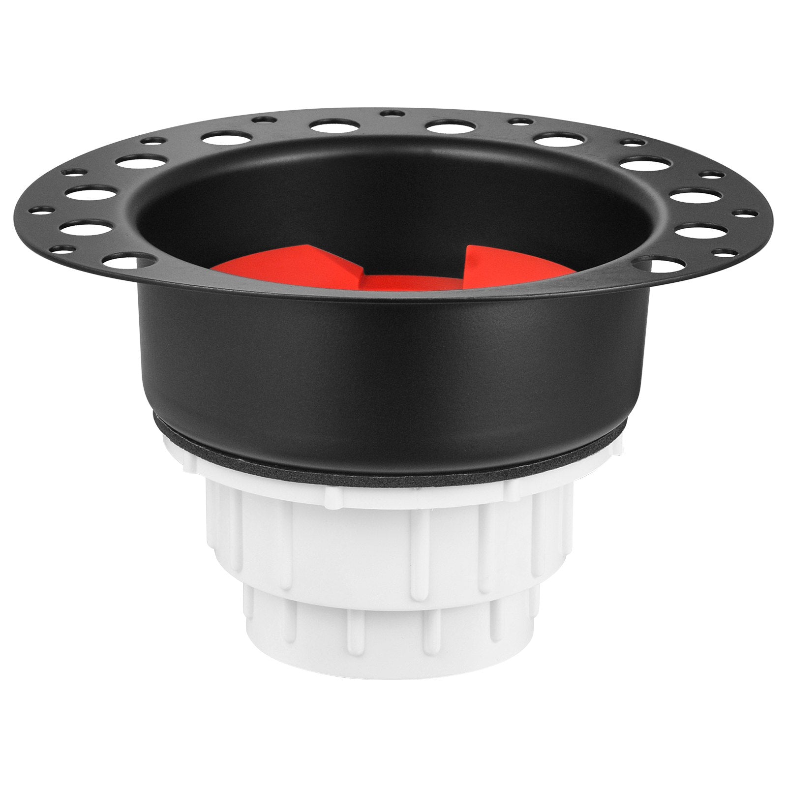 VEVOR PVC Freestanding Tub Drain Kit, 2 Brass Tail Pipes, Bathtub Drain Rough-in Kit, with PVC Adapter of Tailpiece, Compatible with Freestanding Bathtubs, Floor Mounted Bathtubs and Island Bathtubs