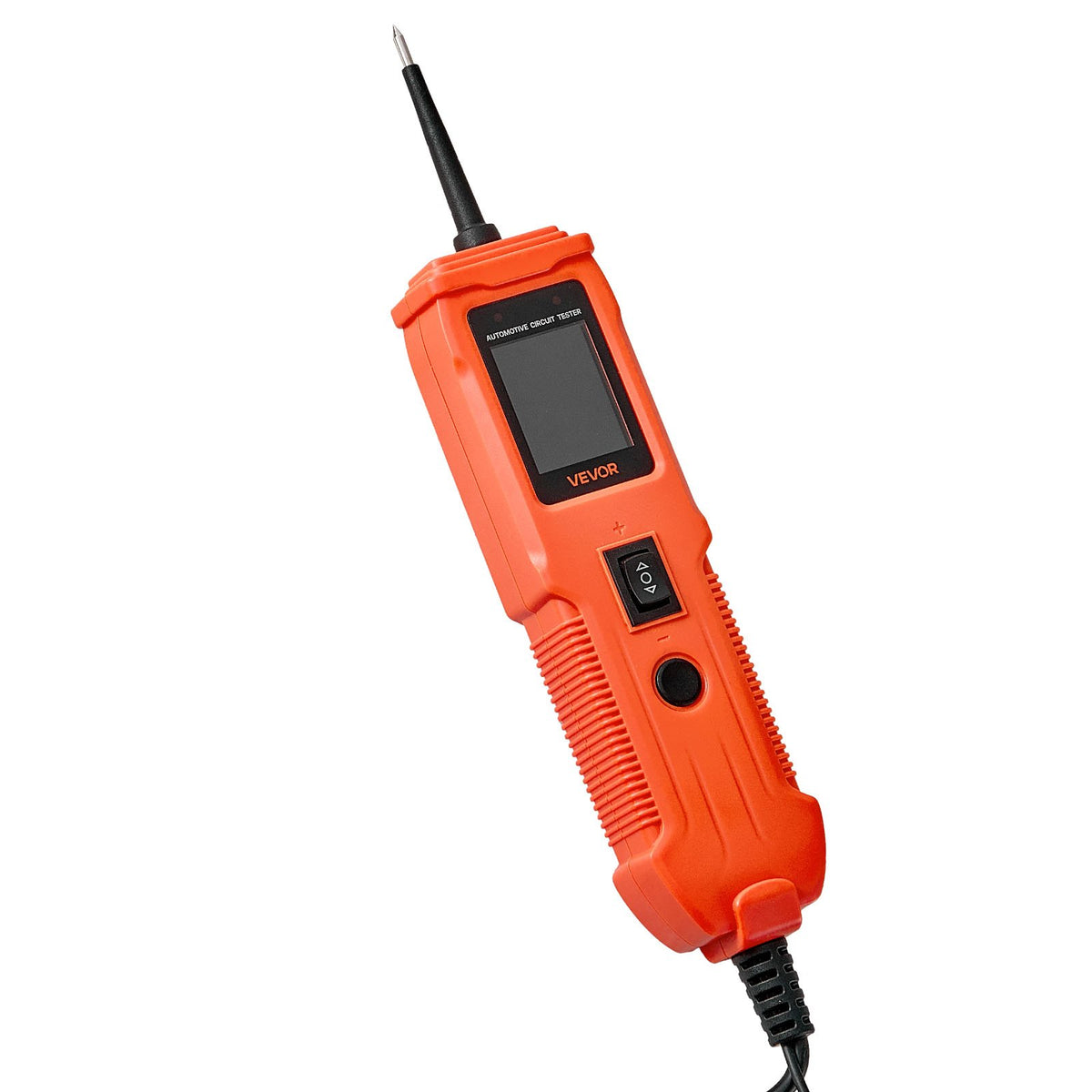 VEVOR Automotive Circuit Tester, 8 - 35 DCV Power Circuit Probe Tester with TFT Color Display and Lighting, Automotive Power Tester Probe with 13 ft / 4 m Cable, ABS Shell Electrical Detector Finder