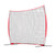 VEVOR Barricade Backstop Net, 12x9 ft Ball Sports Barrier Netting, Portable Practice Equipment with Carry Bag, Protection Screen for Baseball Softball Lacrosse Soccer Hockey Training, for Backyard
