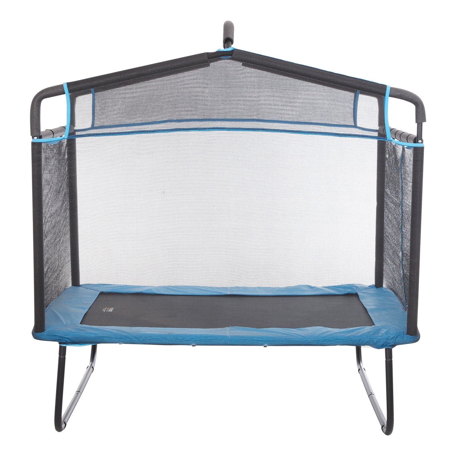 VEVOR 6FT Trampoline for Kids, 72" Indoor/Outdoor Toddlers Trampoline, Mini Baby Trampoline with Safety Enclosure Net, Gymnastics Bar, Hammock, Recreational Trampoline Birthday Gift for 3+ Years Kids